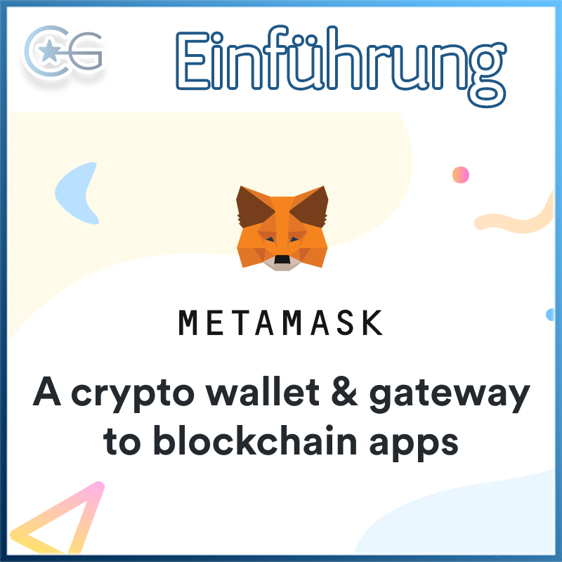 Crypto-Wallet Metamask Einführung